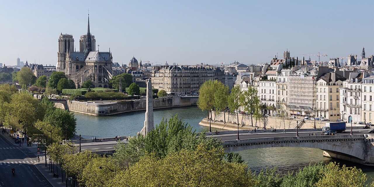 Paris mit der Île de la Cité